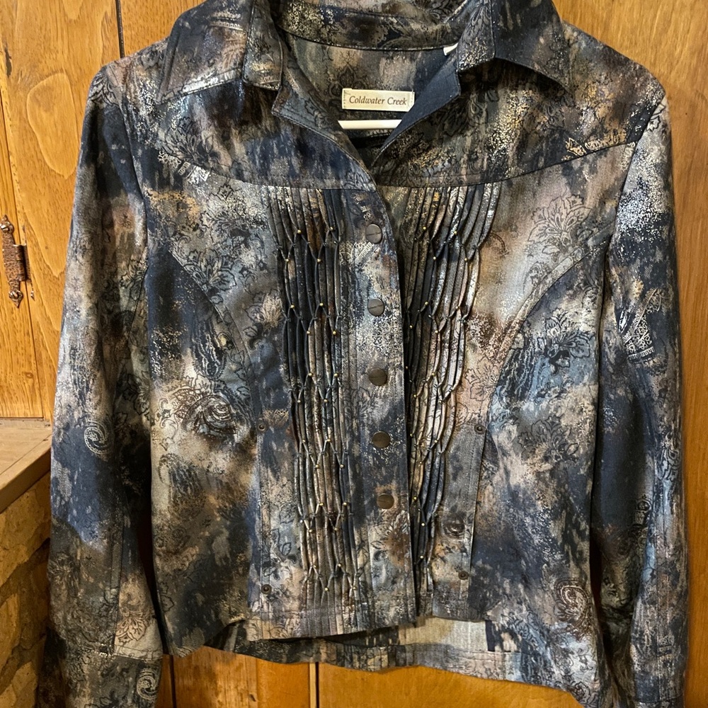 Multi colored Coldwater Creek jacket